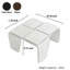 Table basse noire-1982937647