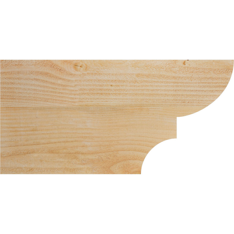 Ridgewood Rough Sawn Rafter Tail, Douglas Fir, 12"H x 6"W x 24"L