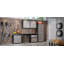 Armoire de rangement avec tablettes réglables gris foncé H 75,4 po x l 30,3 po x P 18,2 po Fortress-447375249