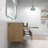 Antheny 59 " W Wall Mounted Wall Mounted 1 Single Vanity Bathroom Vanity With Acrylic Top-1622777925