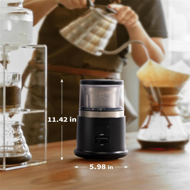 Chengdu Menghejia Technology Co., Ltd. Stainless Steel Electric Blade Coffee Grinder