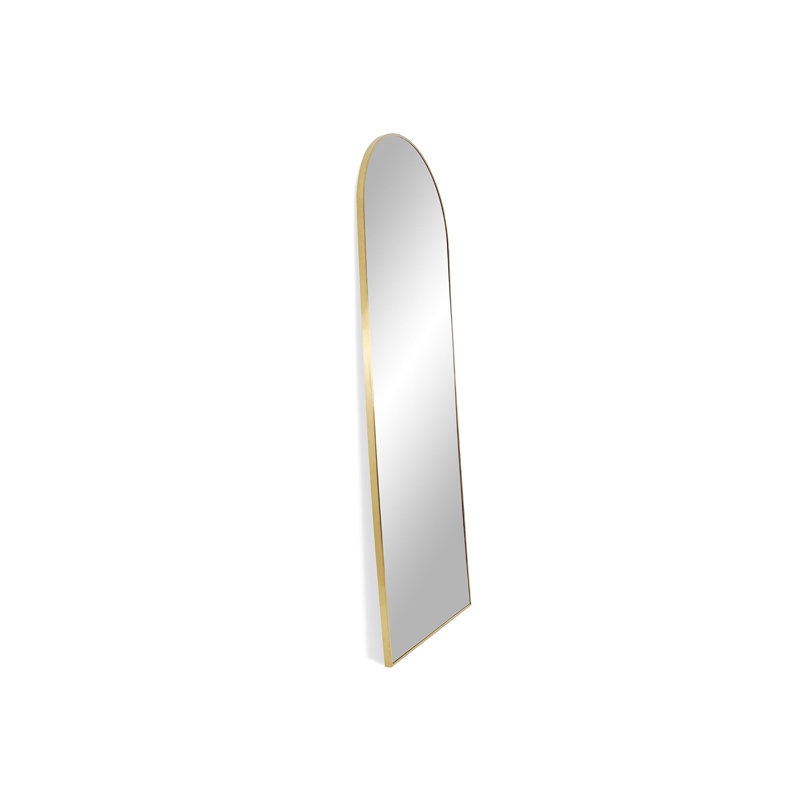 Norwich Arch Brass Mirror