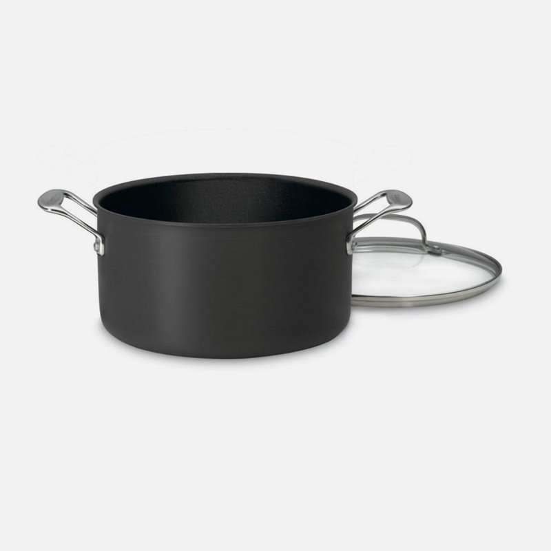 Cuisinart 6 qt. Non-Stick Hard-Anodized Aliminum Soup Pot with Lid
