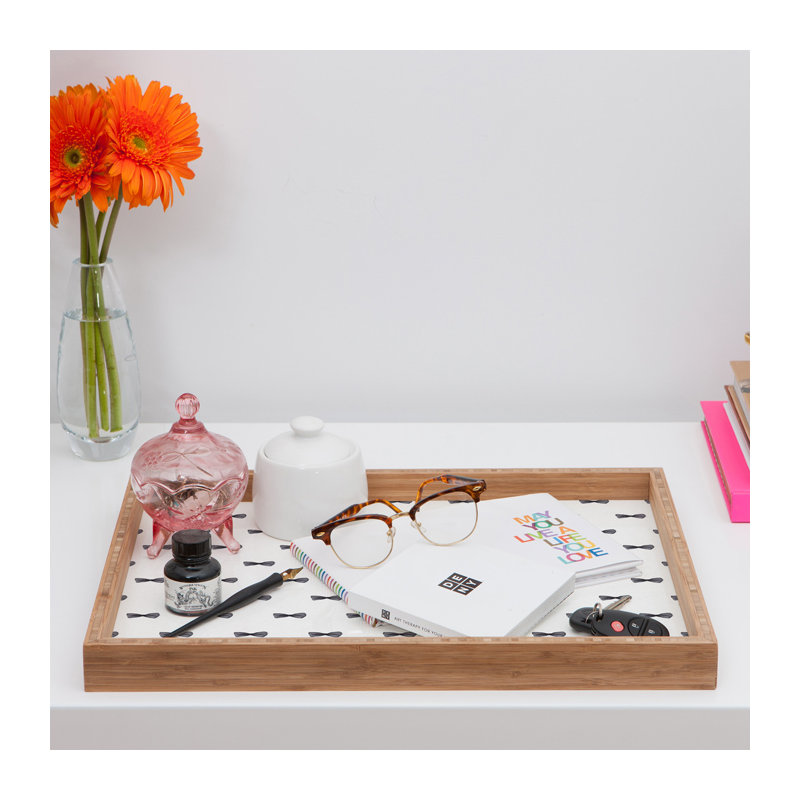Ethier Bamboo Tray, 1.75'' H x 18'' W x 14'' D