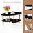 Harshan Glass Top Single Coffee Table-1626382483