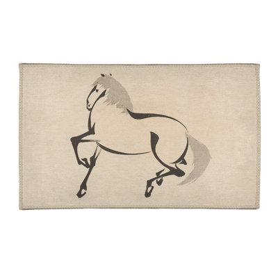 Chenille Animal Print Indoor Rug