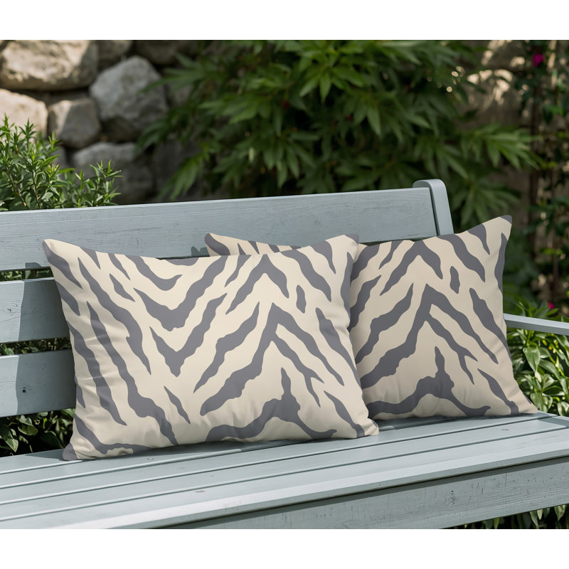 Coussin intérieur / extérieur Billi, 20x14, Gris
