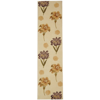 Mandarin Wool Pile Floral Rug