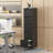 5 Drawer Metal Vertical File Cabinet with Lock on Wheels for Home Office,Heavy Duty Metal Storage Cabinet for A4/Letter/Legal Size Files, 17.71"D*15.16"W*64.17"H-20703800