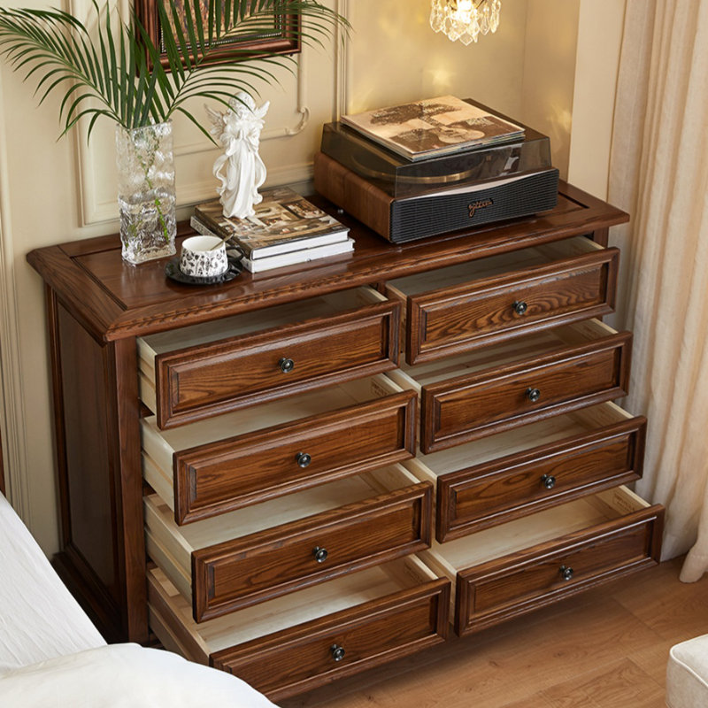 Commode d'appoint en bois massif Simple