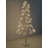 5ft White LED Cluster Tree with 720 Warm White LEDs Indoor Use Only