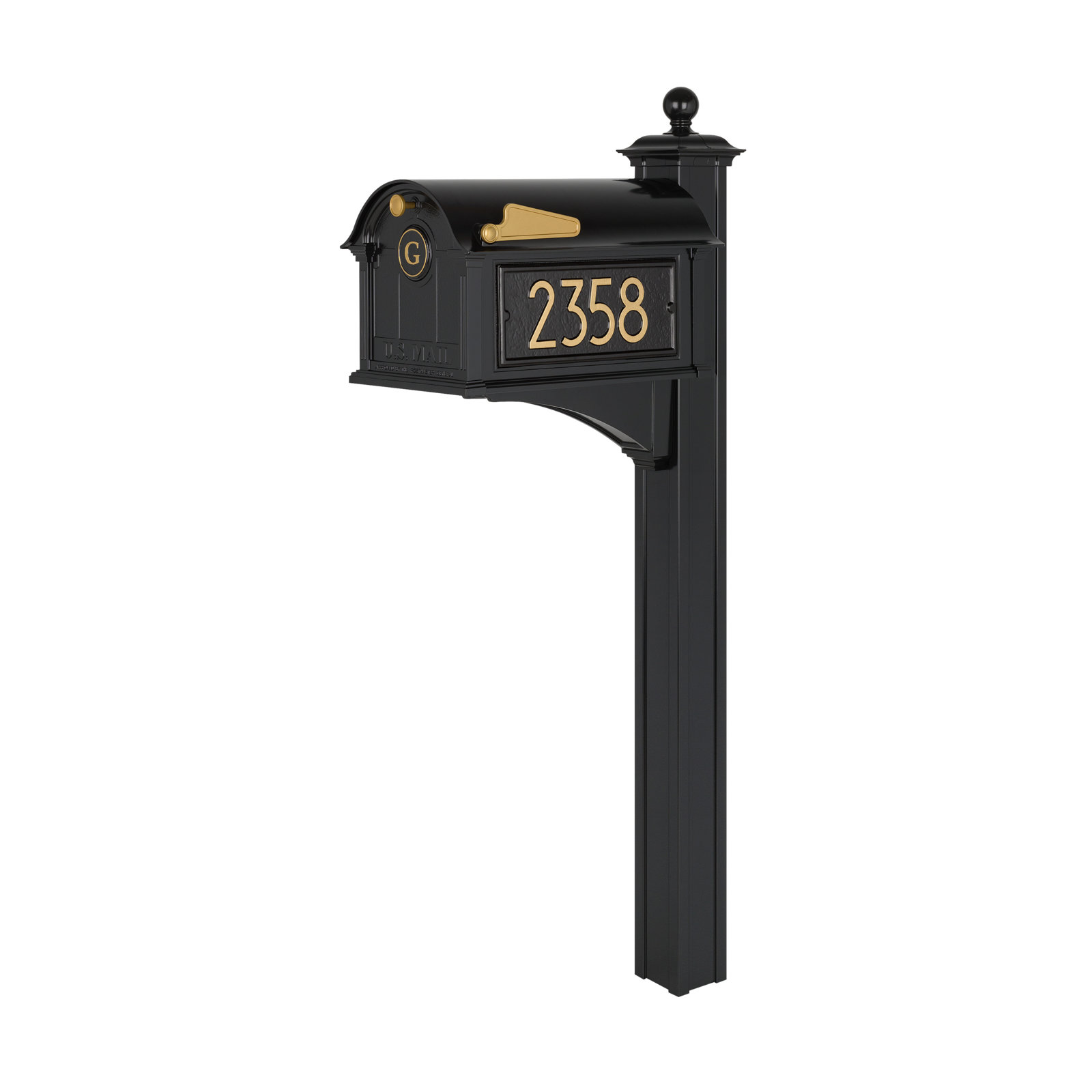 Balmoral Mailbox, Black, Yes