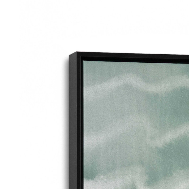 «Salt Lullaby II» par Grace Popp, reproduction d'art sur toile, H 18 po x l 12 po, Cadre flottant sans passe-partout, Noir