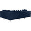Canapé modulaire réversible en velours 108 po-82749476