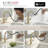 Single Handle Pull-Down Bathroom Faucet with Dual-Function Sprayer, Brushed Gold, Single Hole Vanity Sink Faucet-123994904