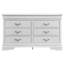 Commode Lorana G6590-D, argent champagne