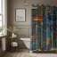Circuitry - Rideau de douche Premium-1201672382-1201672353-1160710357