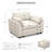 Knopp Velvet Comfort Rest Single Sofa-795805012