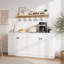 Armoire de rangement 64 po Modern Farmhouse