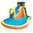 Banzai Inflatable Pinata Bash Party Slide Water Park