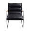 Fauteuil d'appoint Luberzo Distress Espresso & Iron Matt Finish