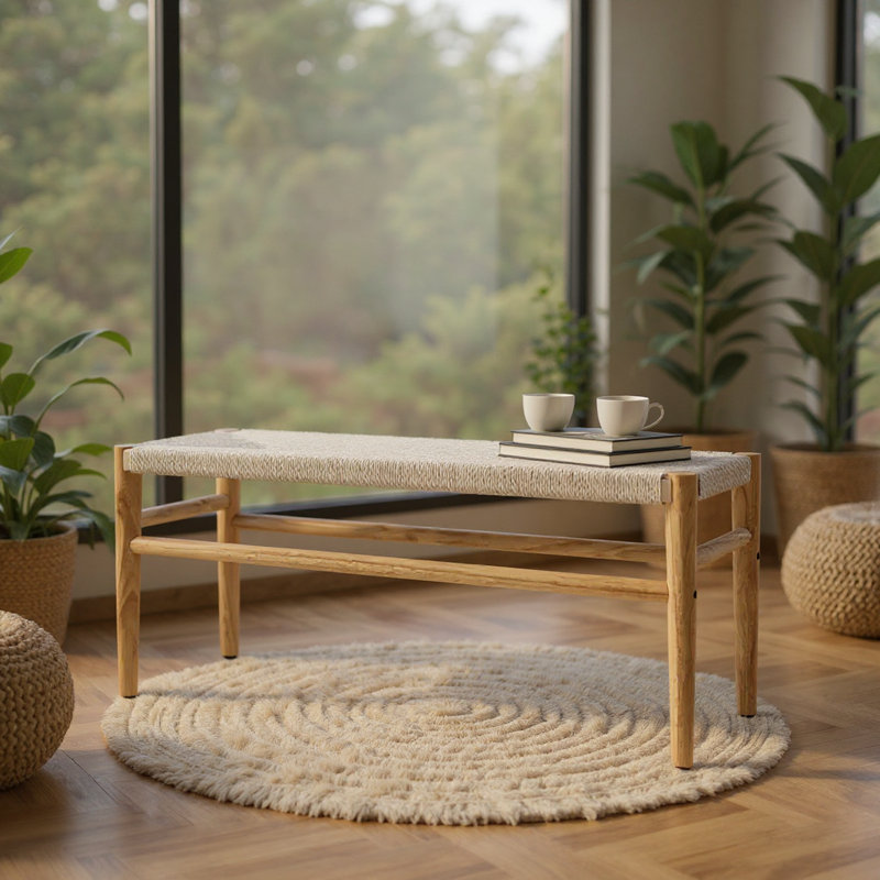 Hertson Solid Wood Dining, Entryway Bench