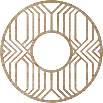 Empire Fretwork Pierced Ceiling Medallion