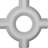 Inner Circle Intersection for 8" Deluxe Coffered Ceiling System (Kit)