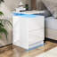 38cm W Acrylic Bedside Table-276866819