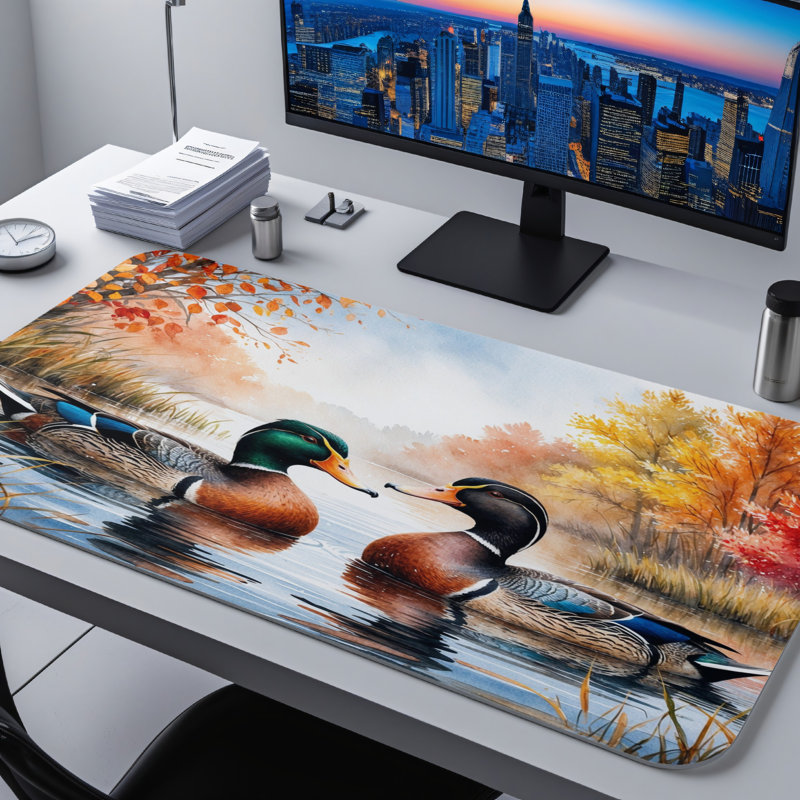Polyester Desk Pad, 23.6x13.8