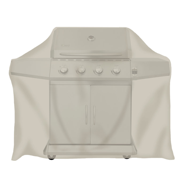 Universal Gas Grill BBQ Cover (Beige), Large