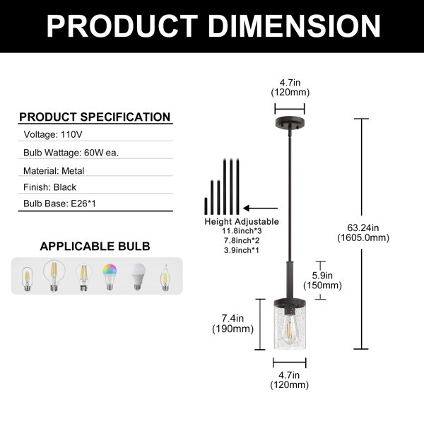 Dimensions du produit