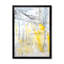 Gris et jaune, fusion abstraite, art mural moderne et contemporain sur toile-117073960-117073961