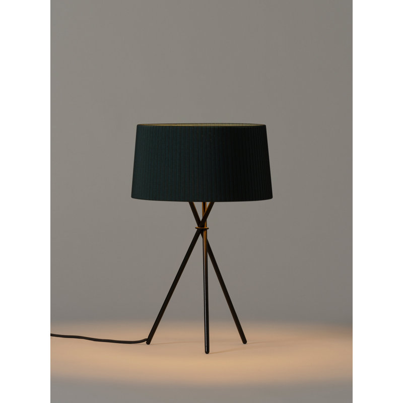 Metal Tripod Lamp, Green