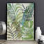 « layers palms i », reproduction sur toile tendue-31597528