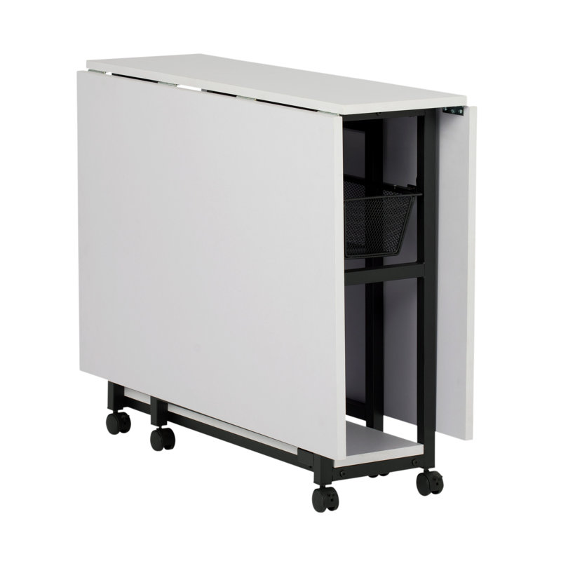 Table de couture pliable avec roulettes