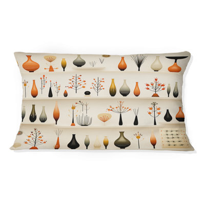 Danois Modern Sophistication - Coussin décoratif Abstract Coral Reef Multicolore Azur - Coussin décoratif