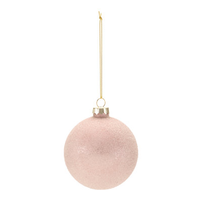 Beaded Glass Ball Ornament