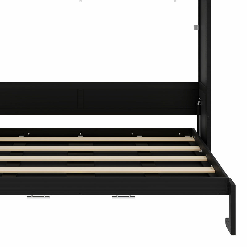 Lit escamotable avec armoires de rangement