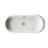 Iron Plains Metal Rectangle Dual Mount Bathroom Sink with Overflow-36664567