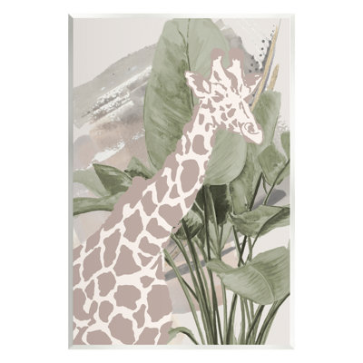 " Tropical Giraffe Abstract " by Patricia Pinto