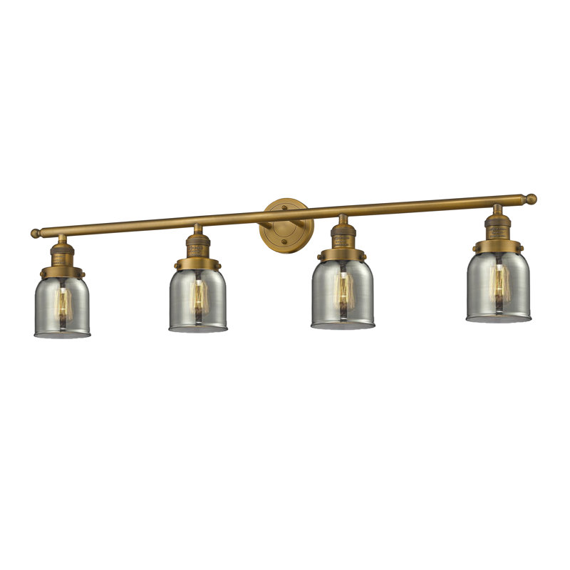 Reyhani 4 - Light Dimmable Vanity Light, Brushed Brass, Seedy