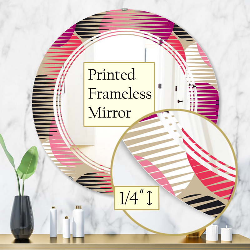 Miroir mural Triple C, H 31,5 po x l po