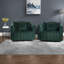 Fauteuil demi-tonneau moderne surdimensionné en velours pivotant