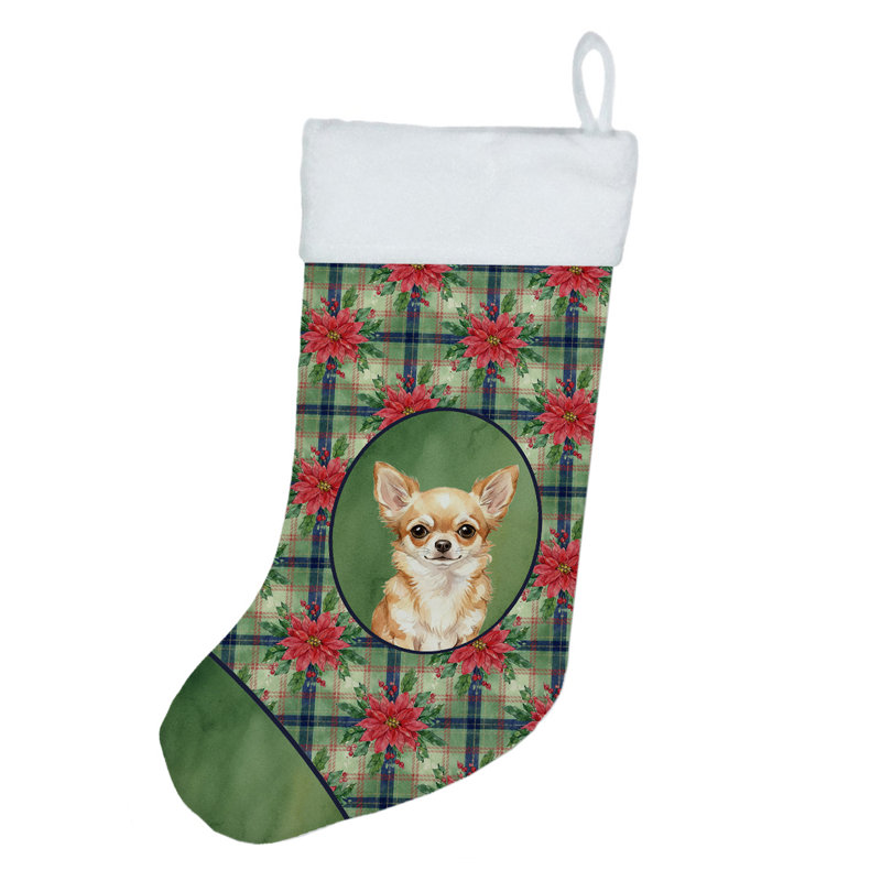 Chaussette de Noël fauve Chihuahua