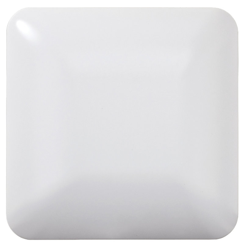 Plafonnier encastré carré simple 1 lumières, H 3 po x l 14 po x P 14 po