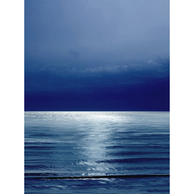 " Moonlit Ocean Blue III " by Maggie Olsen
