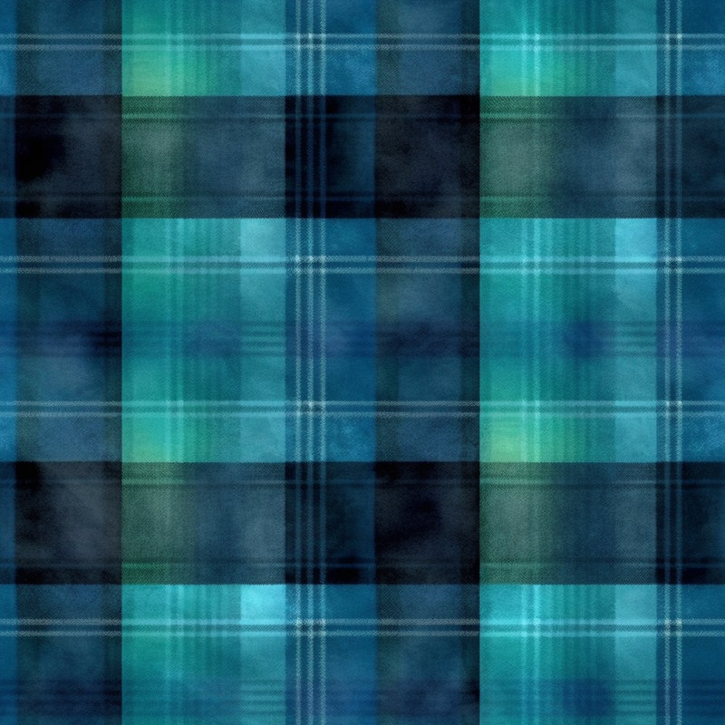 Checkered Throw Blanket, 51" W x 60" L