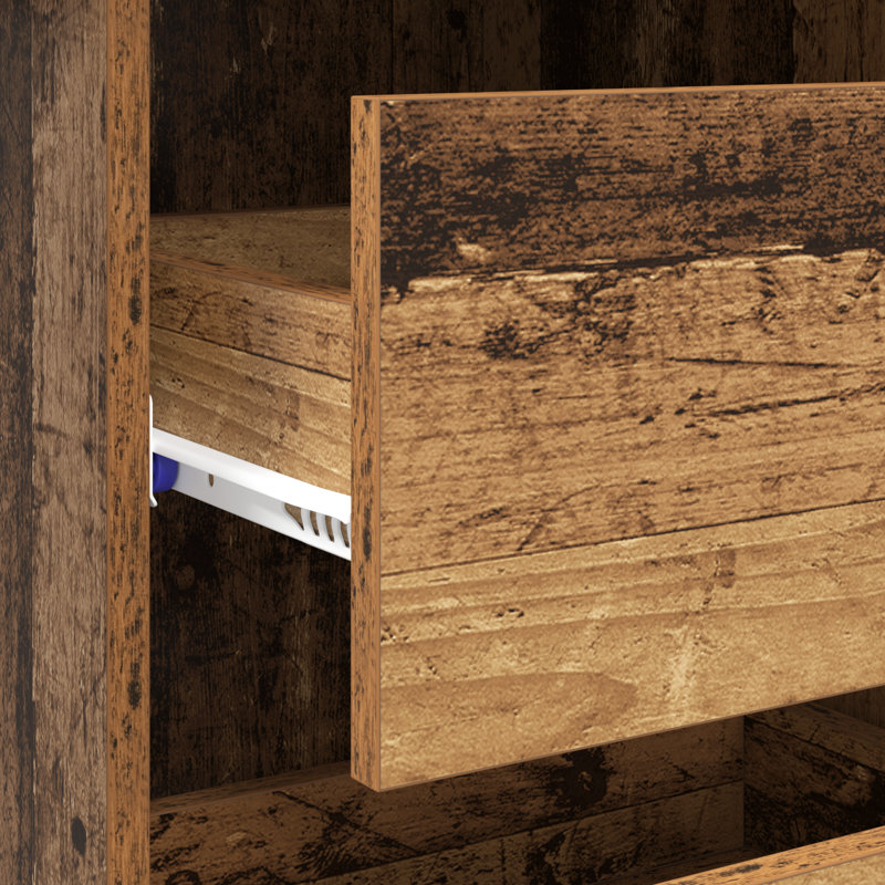 Writing Desk Engineered Wood Medium, Old Wood