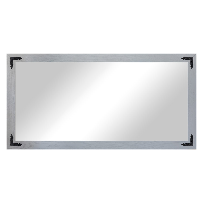 Miroir Gracie Oaks, 70 po x 33 po, Gris